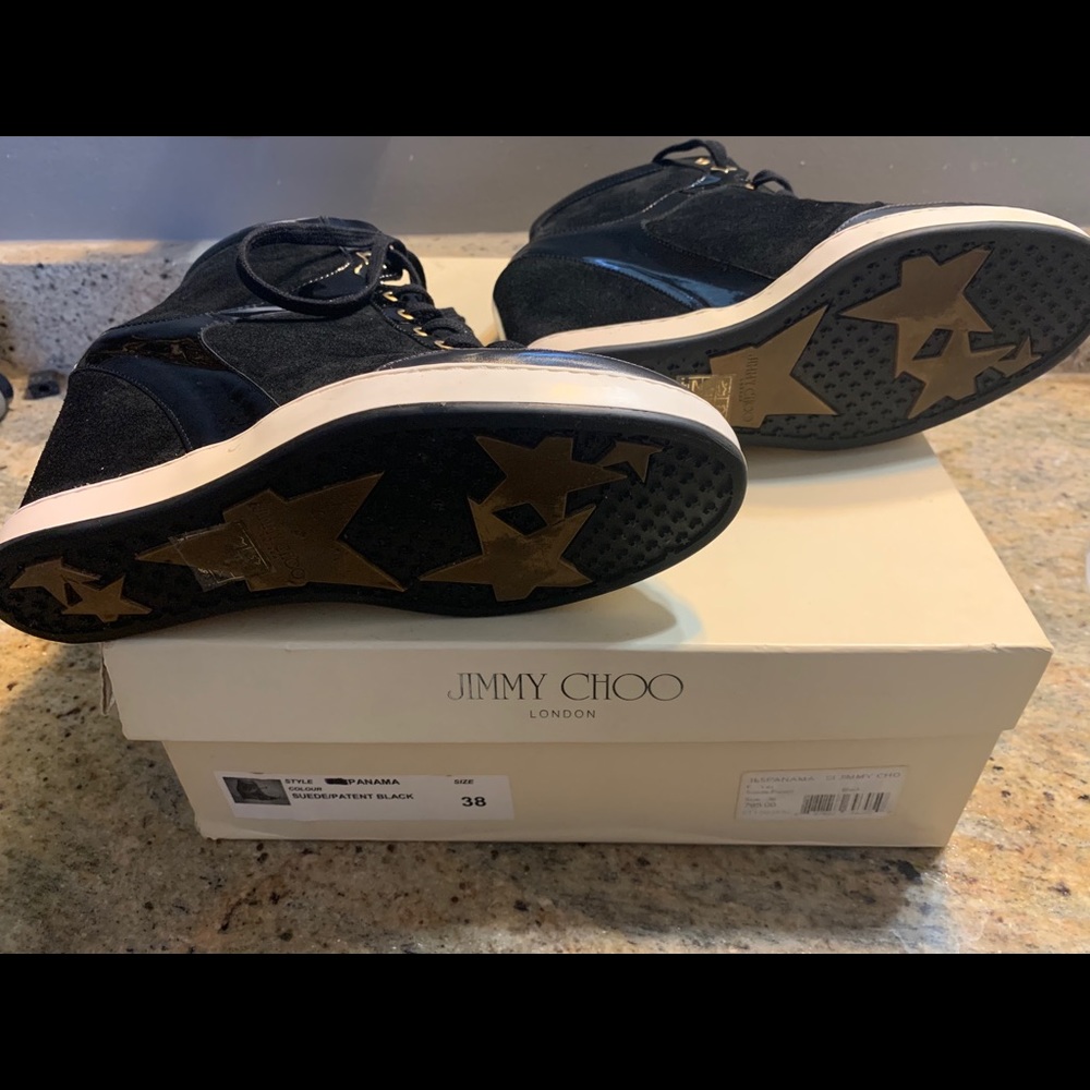 Jimmy Choo Wedge Sneakers